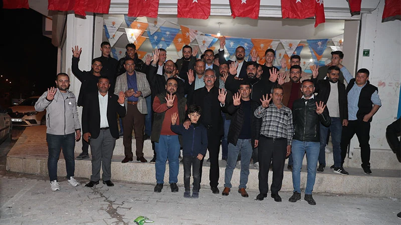 Eyyübiye'de Badıllı ailesinden Başkan Kuş'a destek!