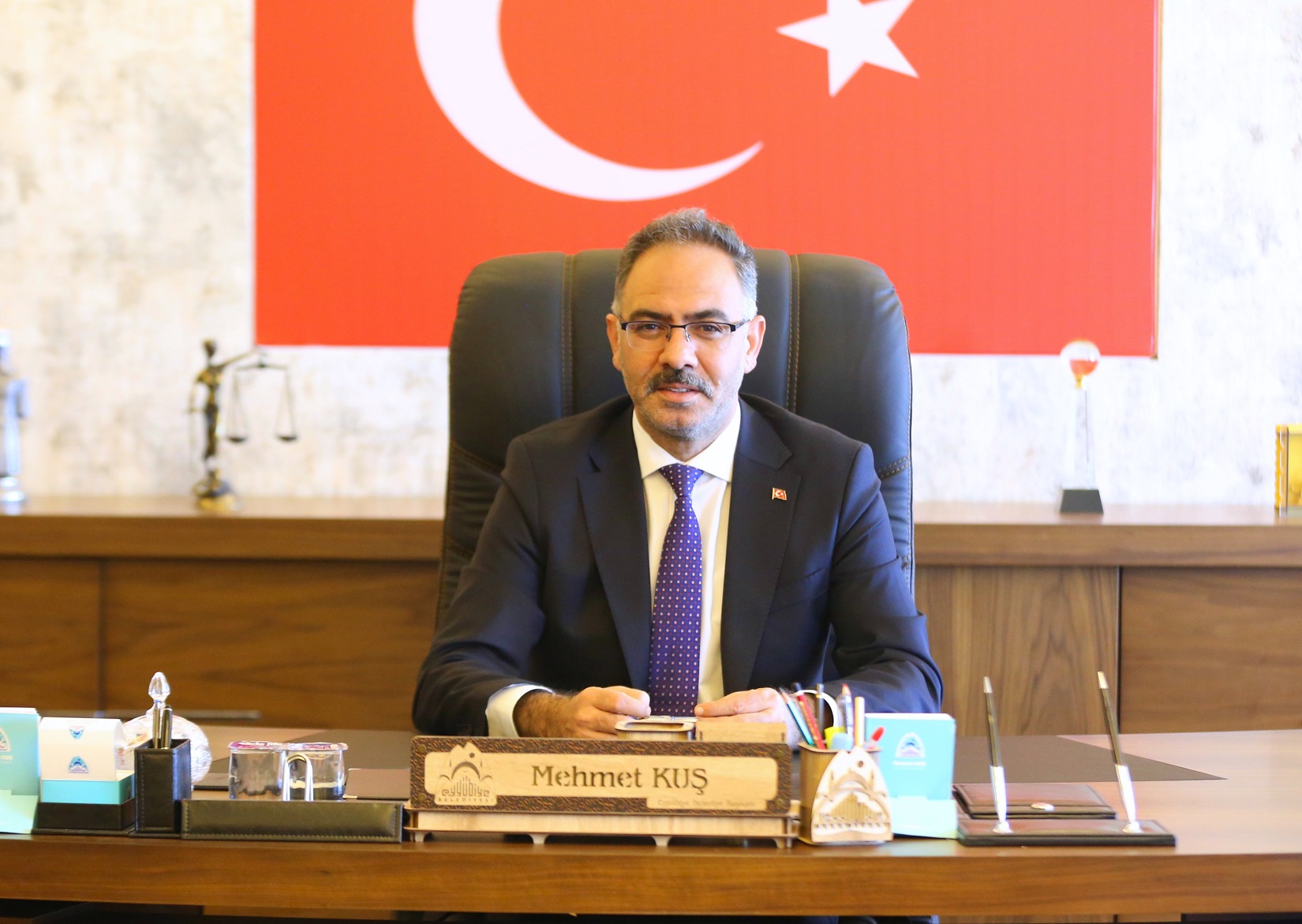Başkan Mehmet Kuş’tan sabır dua ve tedbir mesajı