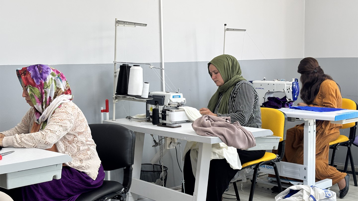 Meslekten eğitime Eyyübiye’de kadınlara çok yönlü destek