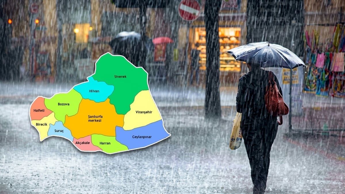 Meteoroloji’den Urfa’ya çifte müjde! Hem hava serinliyor hem yağış geliyor