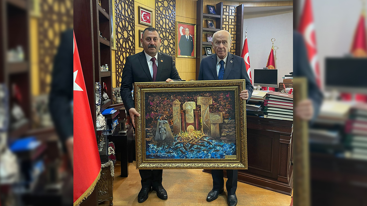 MHP Şanlıurfa İl Başkanı Mutlu’dan Devlet Bahçeli’ye ziyaret