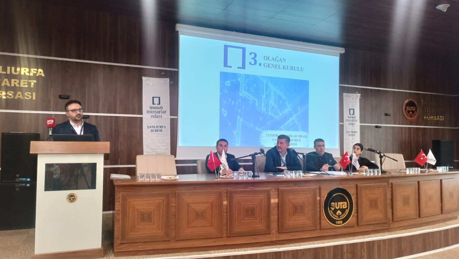 Şanlıurfa Mimarlar Odası’nda genel kurul heyecanı yaşanıyor