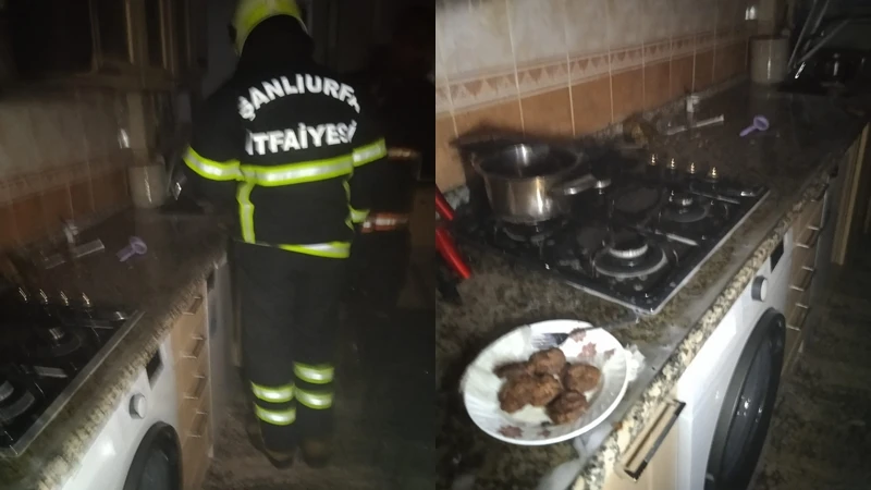 Şanlıurfa’da gece saatlerinde korkutan yangın!