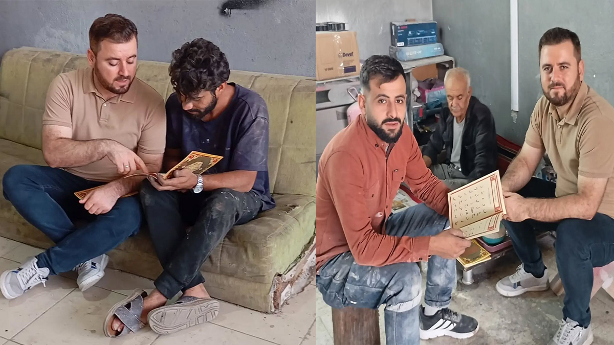 Şanlıurfa’da müezzinden gönüllere dokunan çalışma