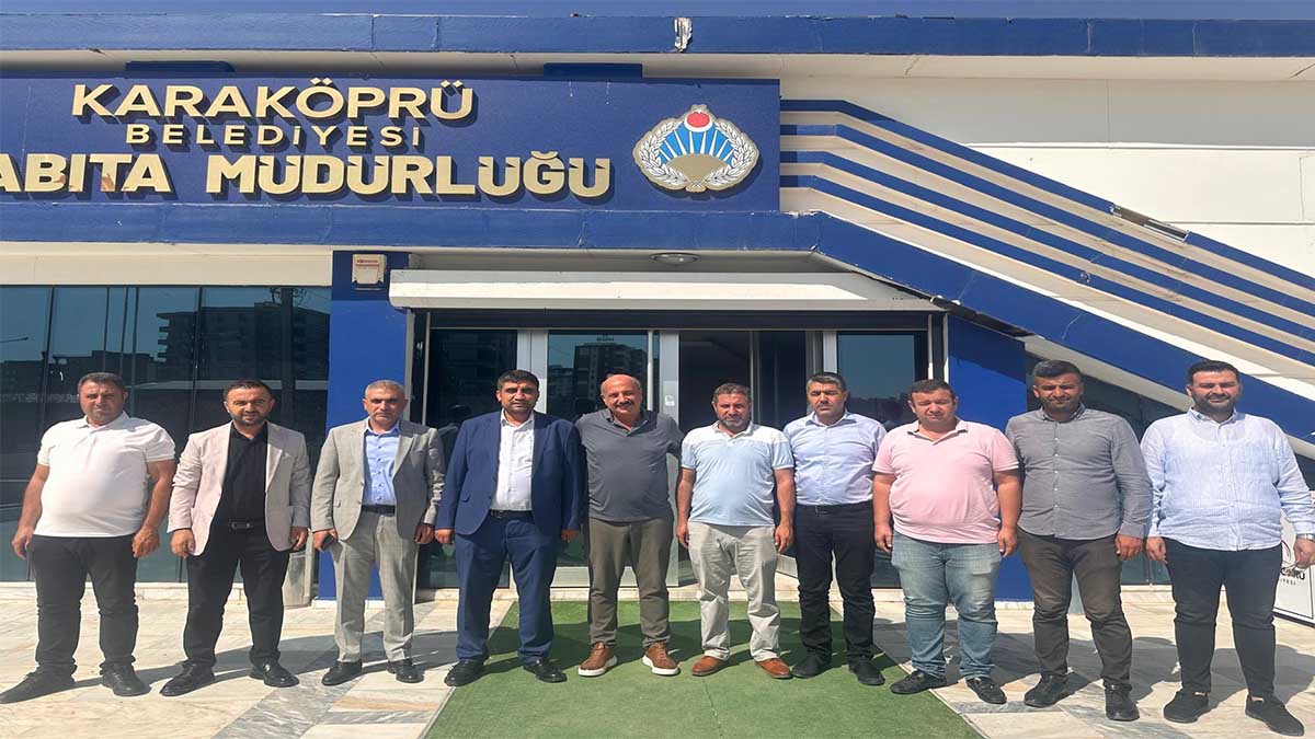 Şanlıurfa’da muhtarlardan sürpriz ziyaret!