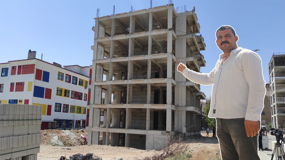 Şanlıurfa’da müteahhit kendi yaptığı binayı ihbar edip yıktırdı!