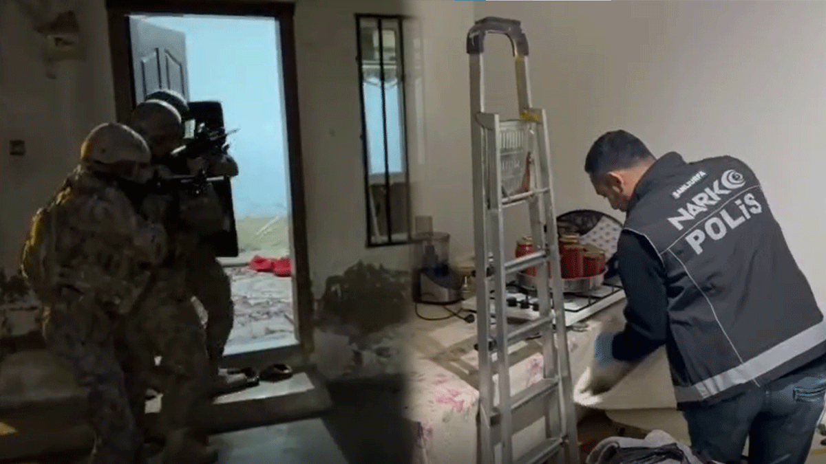 Şanlıurfa’da zehir tacirlerine operasyon: 15 kişi tutuklandı