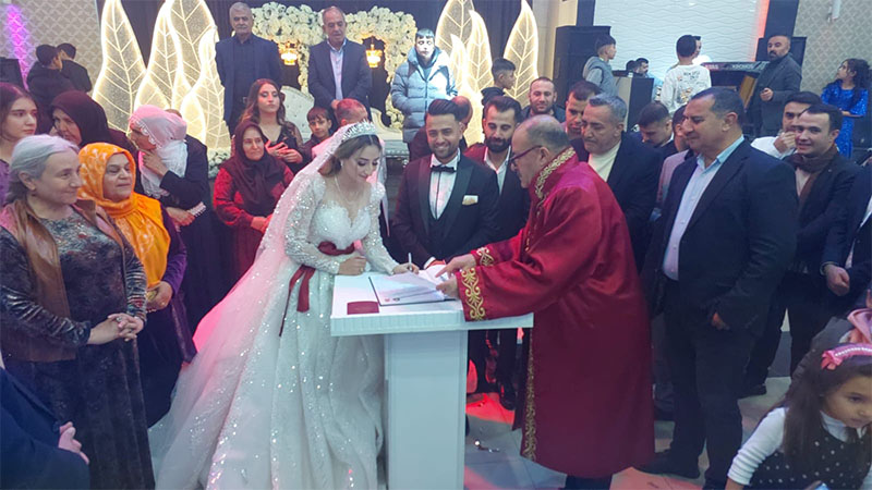 Şanlıurfa’da 22 yılın en anlamlı nikahı
