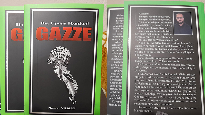 Nusret Yılmaz'dan Gazze'ye ses veren kitap: "Bir Uyanış Hareketi GAZZE"