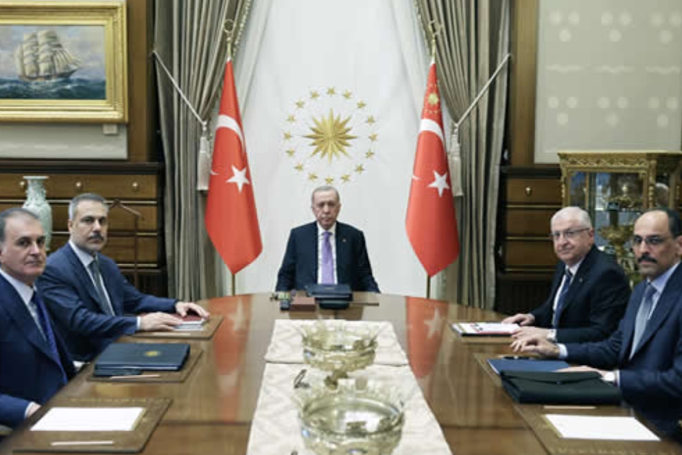 Ankara'da gündem İsrail! Cumhurbaşkanı Erdoğan başkanlığında toplandılar