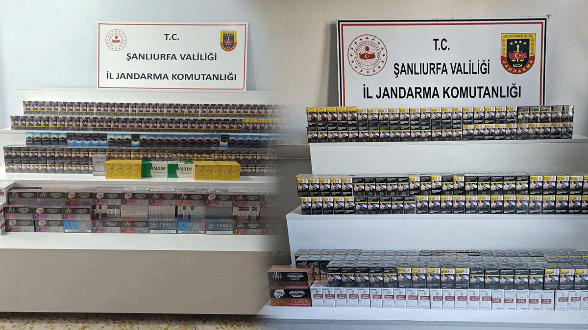 Viranşehir’de bir hafta 5 bin paket ele geçirildi! 23 şüpheliye işlem yapıldı