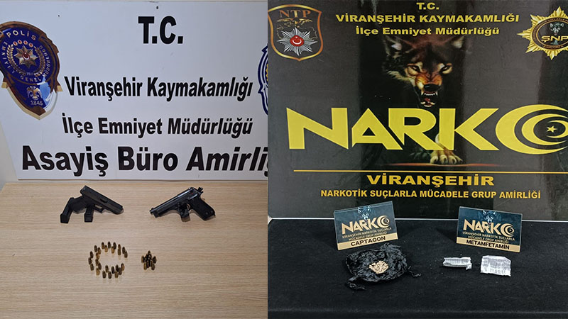 Viranşehir'de asayiş operasyonu