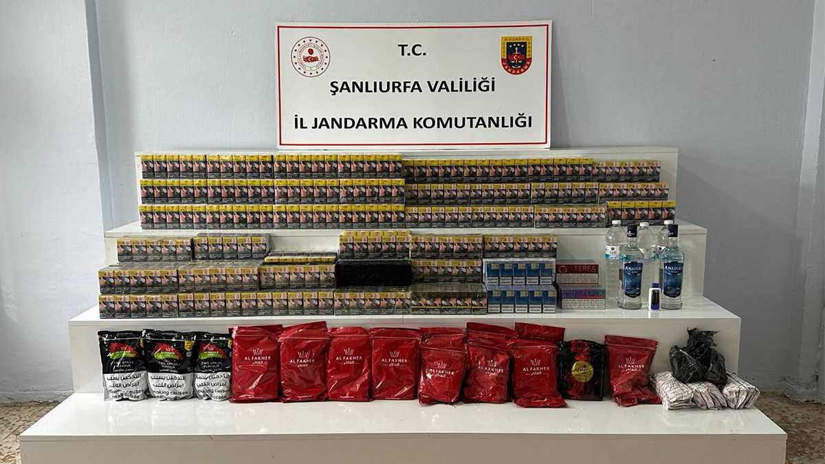 Urfa'da kaçakçılara büyük darbe: Jandarma affetmedi! 34 gözaltı