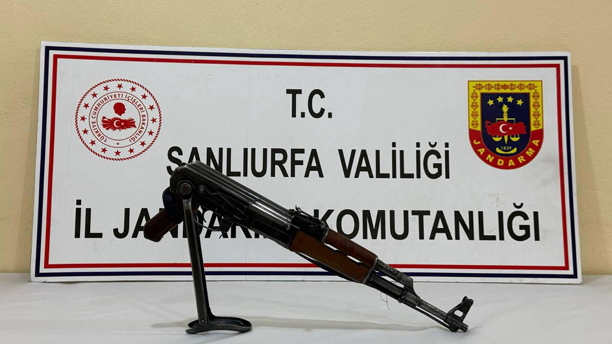 Şanlıurfa'da yasa dışı silahlanmaya geçit yok! 1 gözaltı