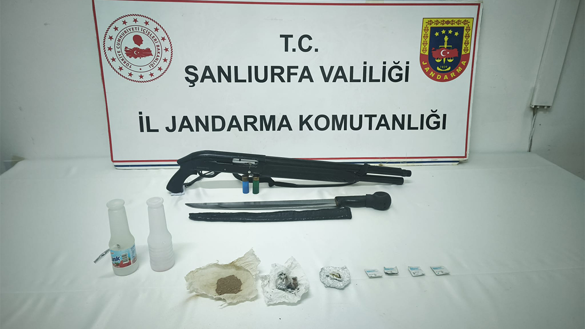 Suruç’ta narkotik operasyonu