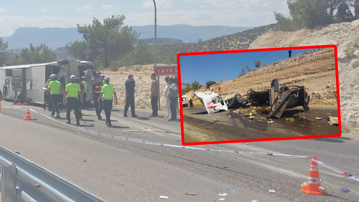 Korkunç kaza: 3 ölü, 7 yaralı