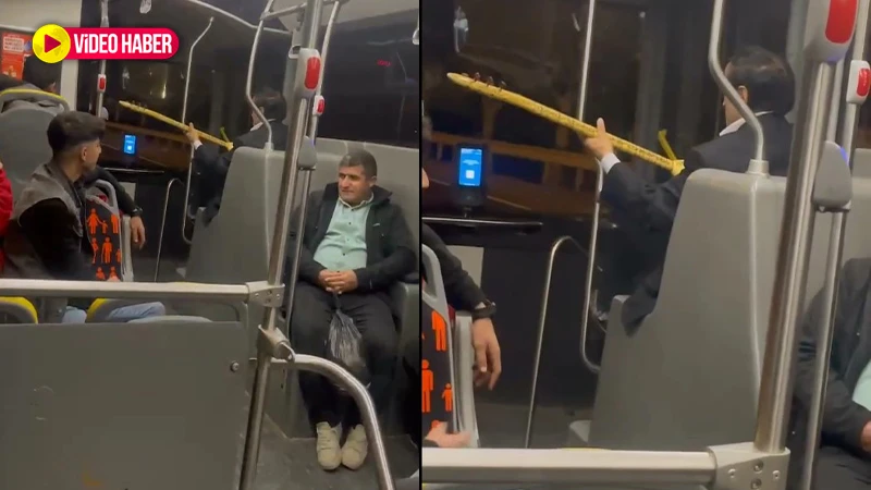 Şanlıurfa’da şehir içi otobüsünde konser