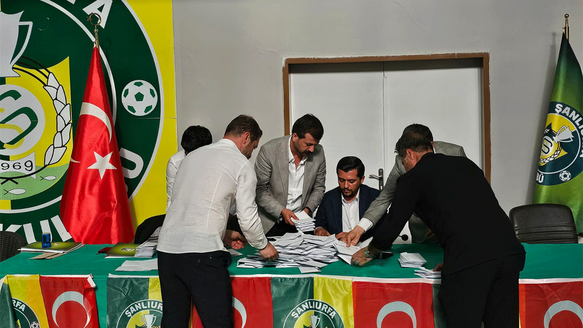 Şanlıurfaspor’da seçim bitti! Oy sayımı yapılıyor