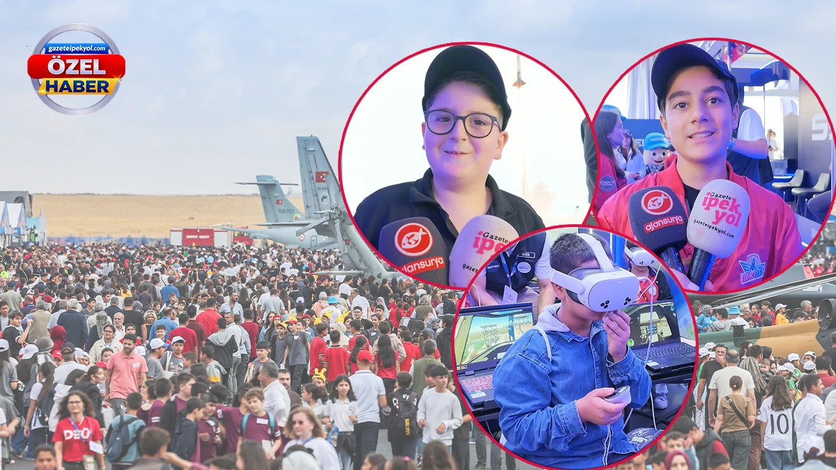 TEKNOFEST Şanlıurfa'da çocukları heyecanlandıran deneyim: VR gözlük