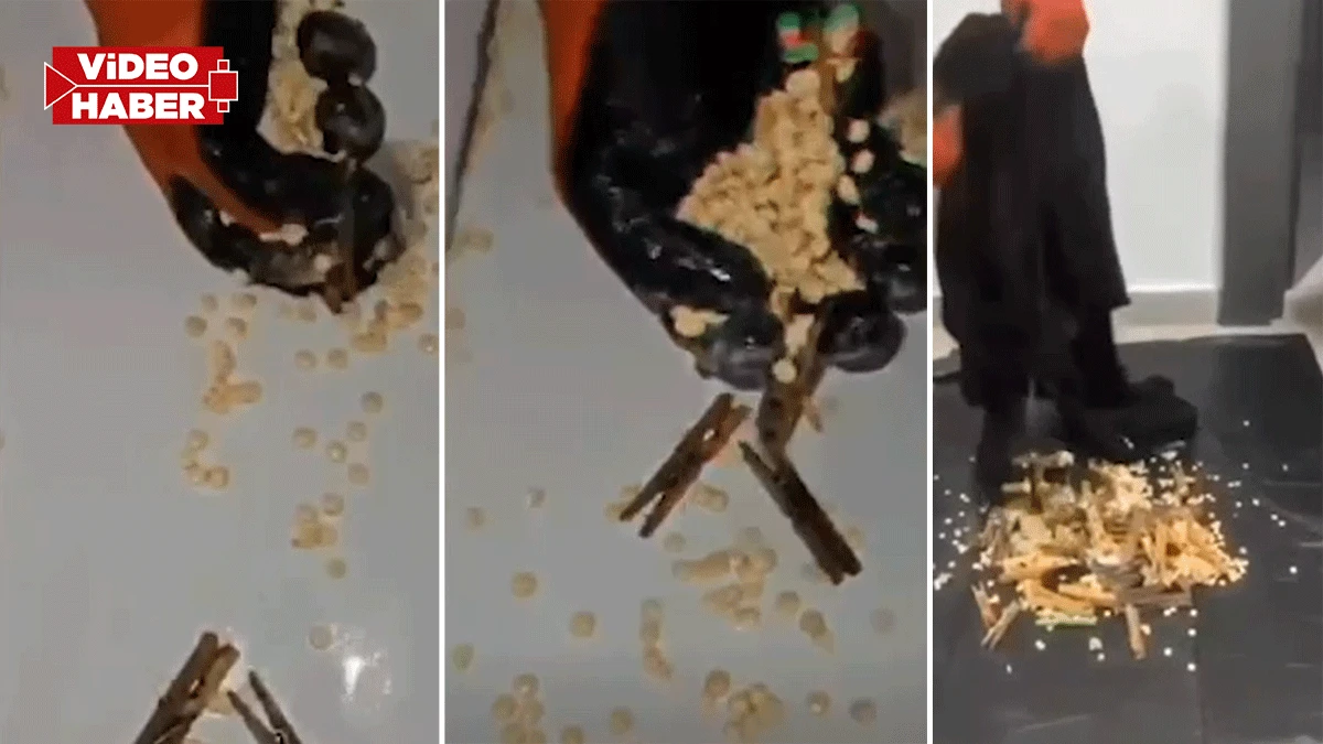 Şanlıurfa’da jandarma baskınını görünce panikledi! 14 bin tanesini bakın nereye döktü
