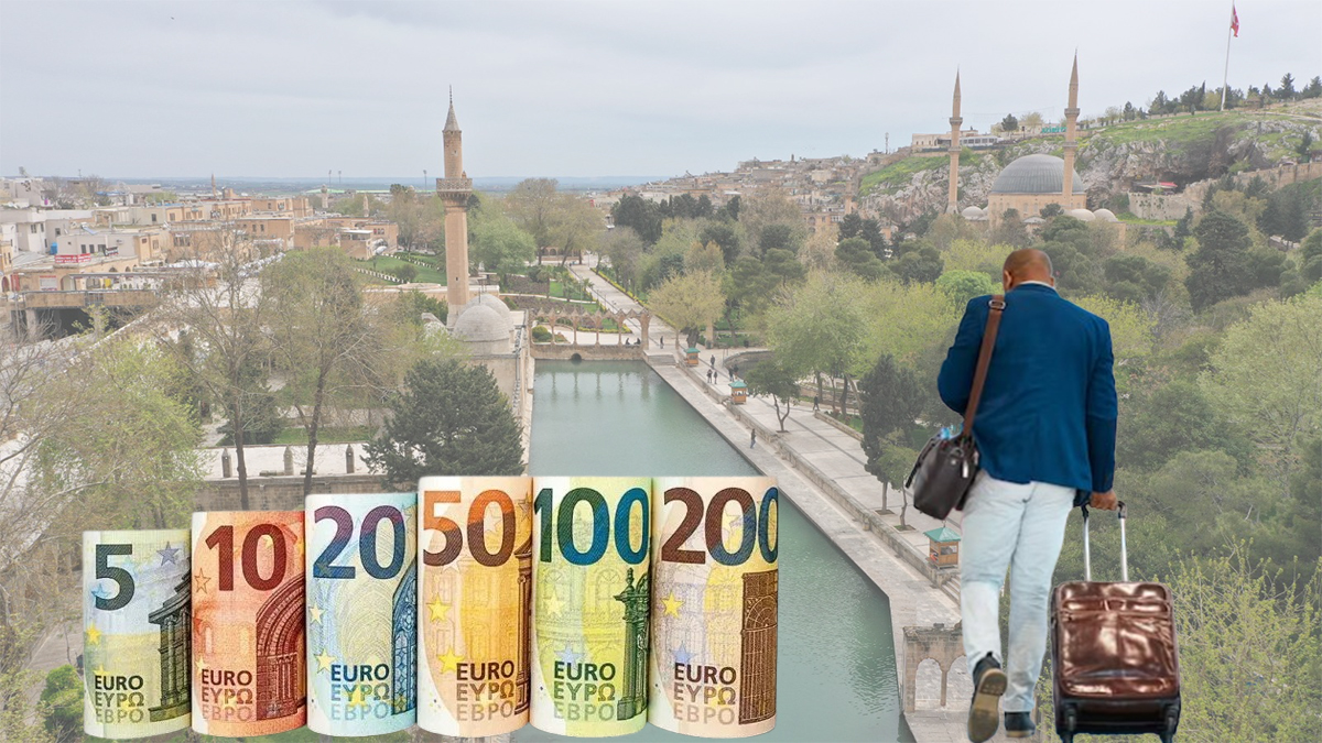 Avrupa’dan Şanlıurfa’ya dönenlere yaklaşık 1,5 milyon TL!