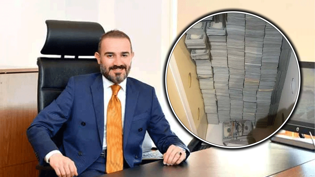 Şanlıurfalı başkan yardımcısının kiraladığı evden 7 milyon dolar çıktı!