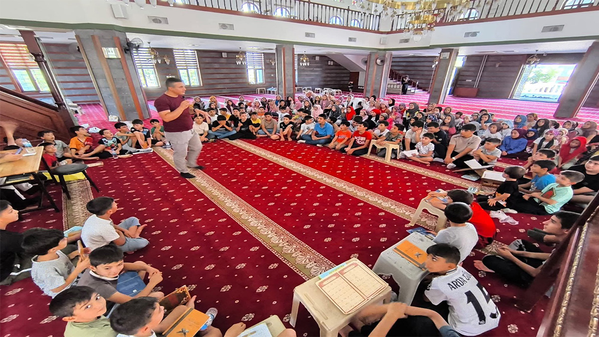 Peygamberler şehri tarih yazdı!  Yaz Kur’an kurslarına rekor katılım