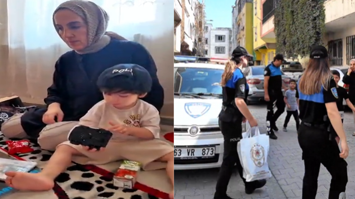 Şanlıurfa'da DMD hastası Batuhan’a duygulandıran ziyaret