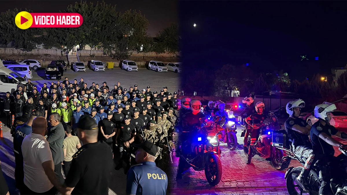 Şanlıurfa’da hareketli gece! Onlarca personel sahaya çıktı