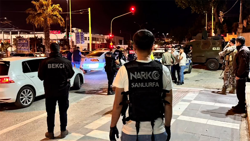 Şanlıurfa'da 24 riskli bölgede denetim