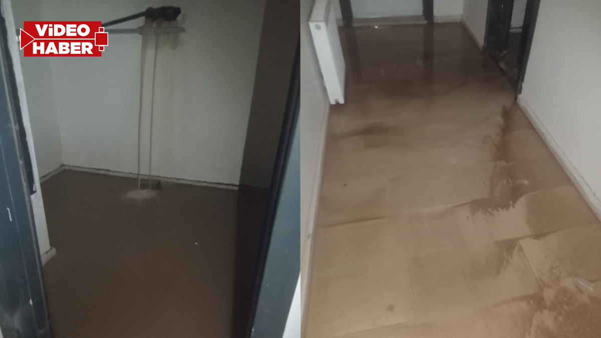 Şanlıurfa’da TOKİ sakinlerinin yağmurla imtihanı! Her yer su altında