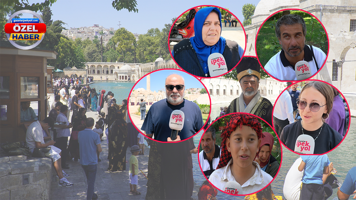 Urfa sıcağı ziyaretçileri ikiye böldü!  Kimi “alışkınız” dedi kimi “çok sıcak” buldu