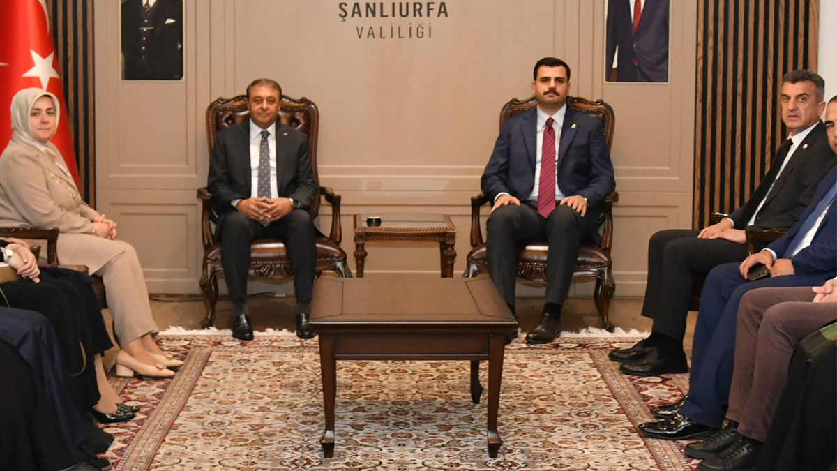 AK Parti’nin iki önemli ismi Şanlıurfa’da
