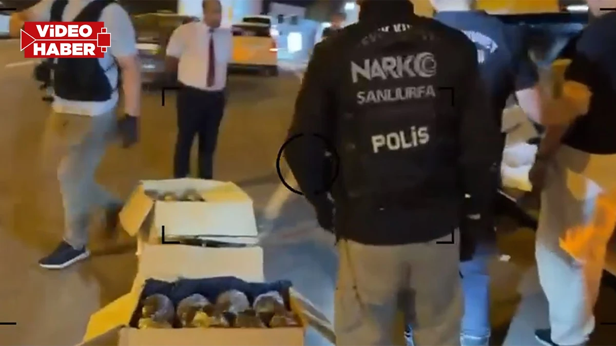 Şanlıurfa’da yolcu otobüsünden çıkanlar şaşkına çevirdi: 158 bin kişinin zehirlenmesi önlendi