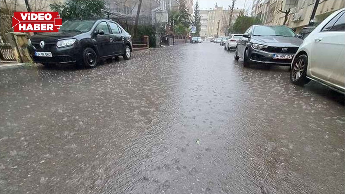 Şanlıurfa’da beklenen sağanak başladı: Şiddetli rüzgar...