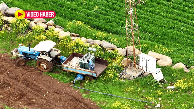 Şanlıurfa’da bu kadarı pes dedirtti: Sahte yelek giyip kaçak trafo söktüler