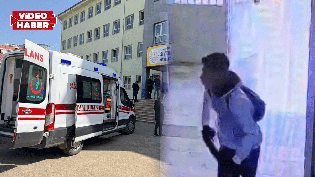 Şanlıurfa’da okula saldıran şahıs okulun eski öğrencisi çıktı! Henüz 19 yaşında…