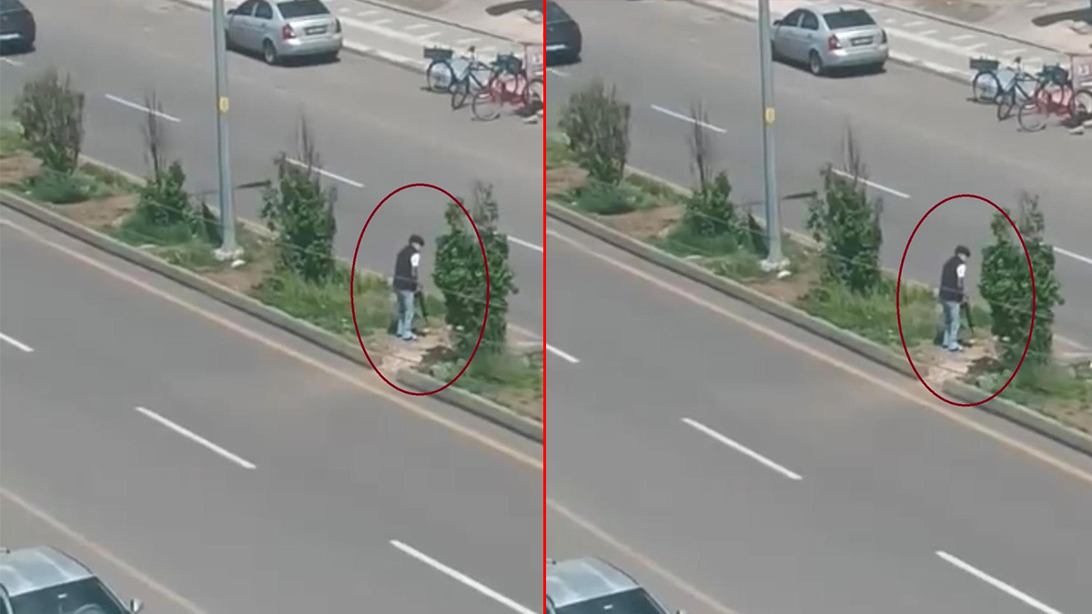 Dehşet anları kamerada: Diyarbakır’da silahlı saldırgan alarmı