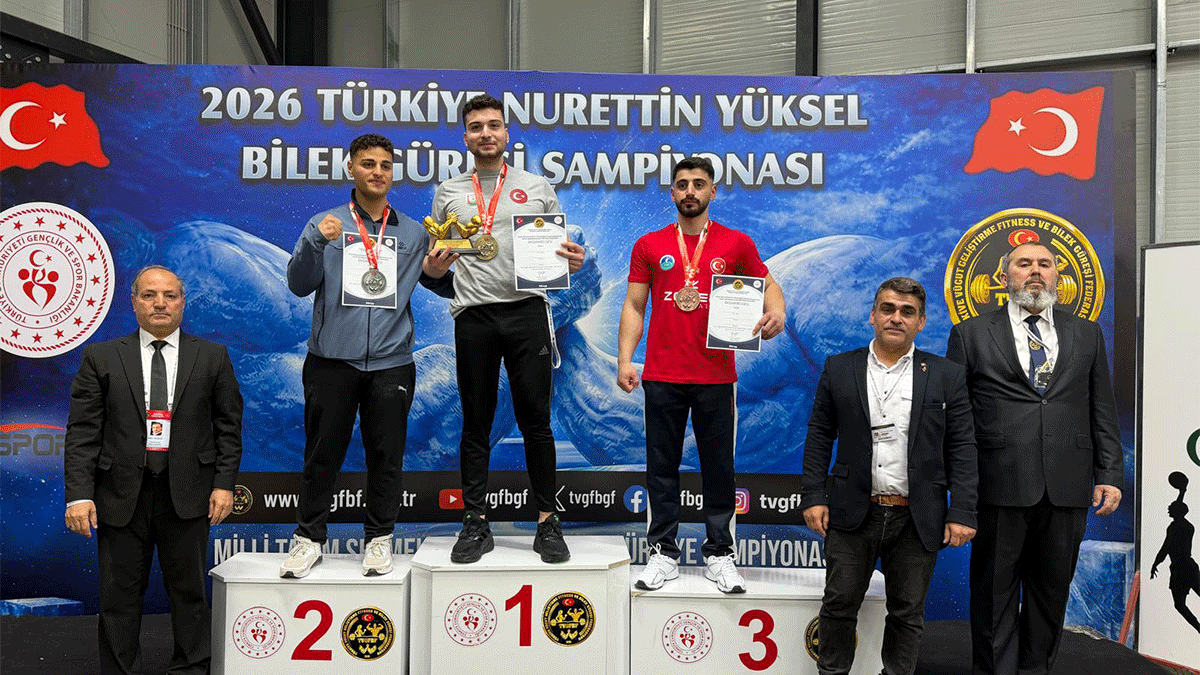 Türkiye’de bileğini büken çıkmadı! Şanlıurfalı şampiyon Avrupa yolcusu