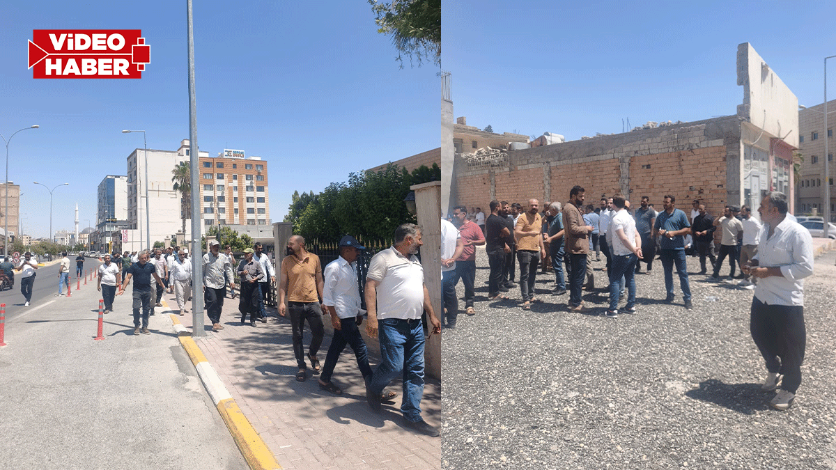 Şanlıurfa'da su krizi devam ediyor! Çiftçiler yine Valiliğe yürüdü