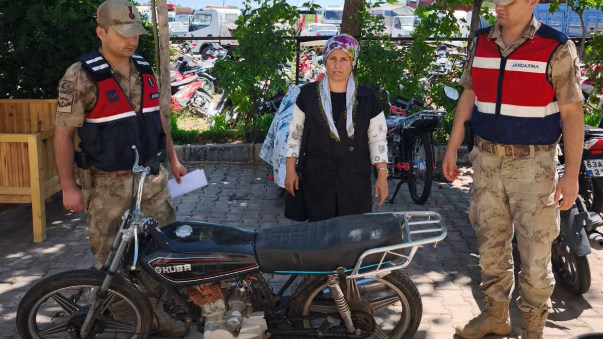 Şanlıurfa’da aylar sonra gelen mutlu haber: Motosikletine kavuştu