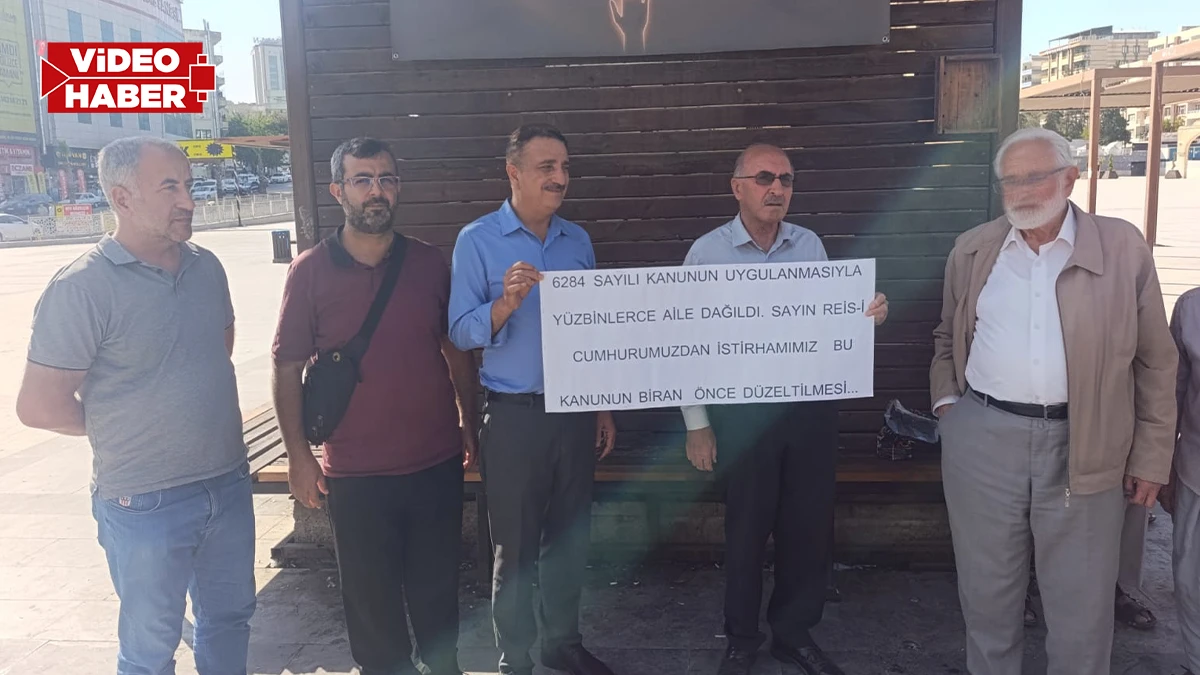 Şanlıurfa’dan ‘kanun yeniden düzenlensin' çağrısı! “Ne kadın ne erkek mağdur olsun”