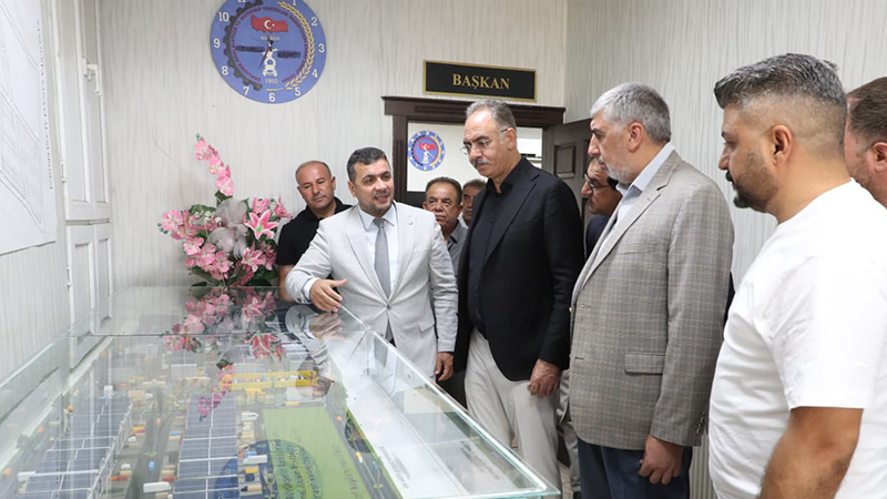 Evren Sanayi Sitesine yeşil alan müjdesi