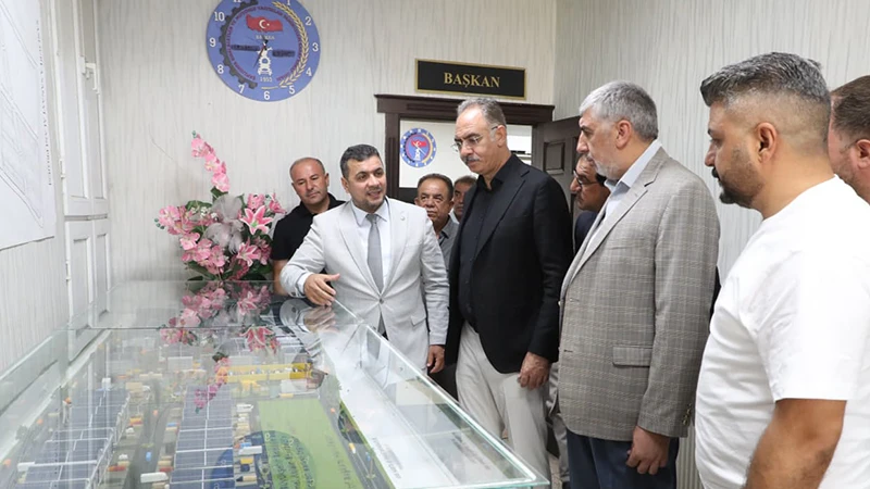 Evren Sanayi Sitesine yeşil alan müjdesi