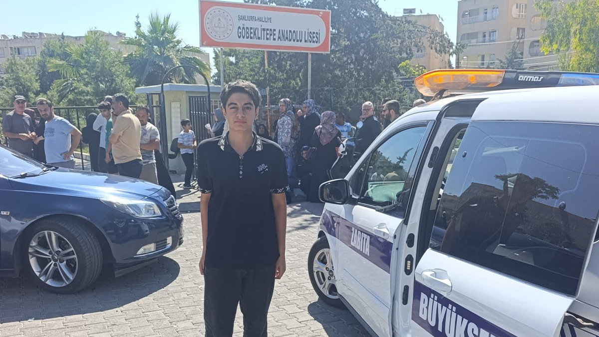 Şanlıurfa’da LGS imtihanında zamanla yarış! Son anda yetiştirdiler
