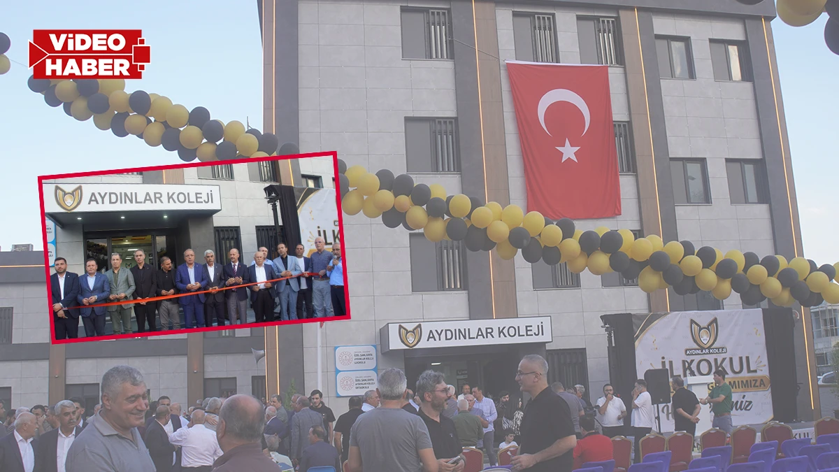 Aydınlar Koleji'nden eğitimde yeni adım! Törenle hizmete açıldı