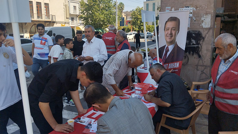 Şanlıurfa’da Millî Görüş’e destek