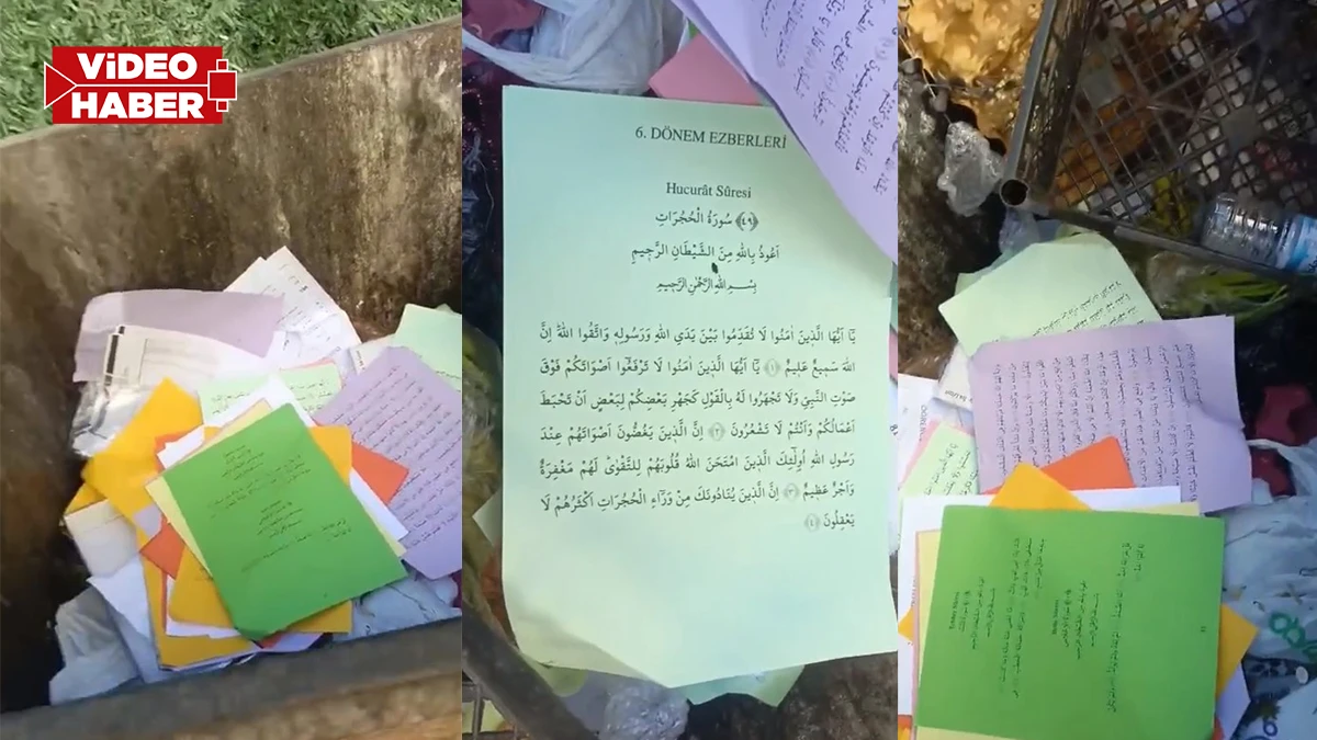 Şanlıurfa’da tepki çeken görüntü! Dini hassasiyet çağrısı