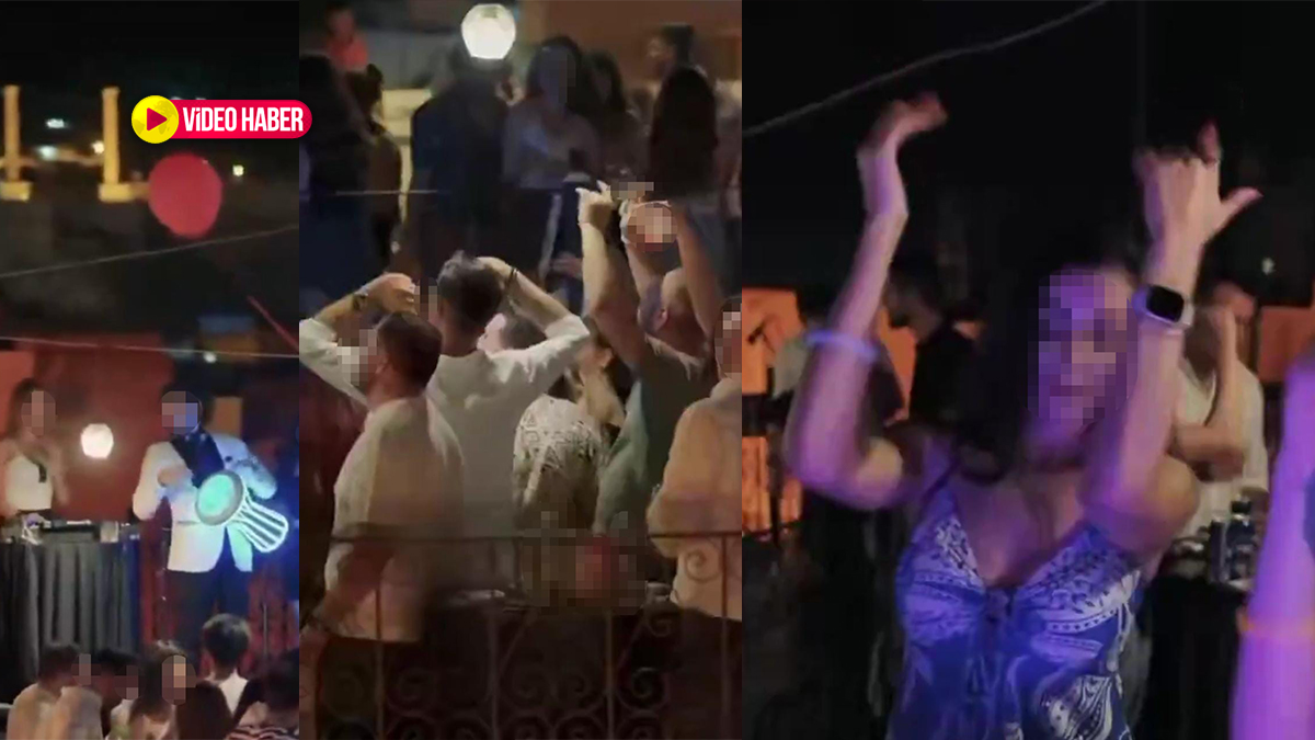 Balıklıgöl manzaralı disko eğlencesi tepki topladı!