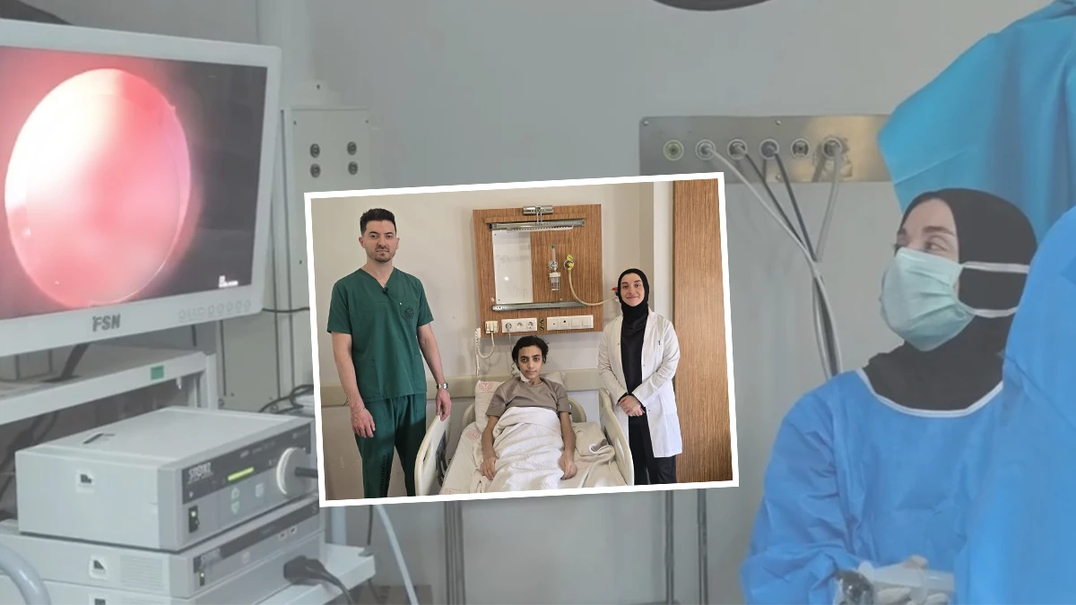 Şanlıurfa’da beyindeki dev kitle kafatası açılmadan çıkarıldı!